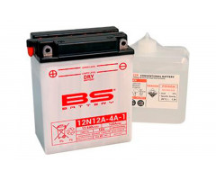 Batería BS Battery 12N12A-4A-1 Convencional con pack de acido