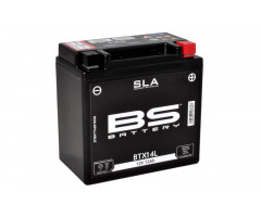 Batería BS Battery BTX14L sin mantenimiento