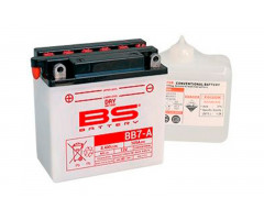 Batería BS Battery BB7-A Convencional con pack de acido