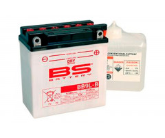 Batería BS Battery BB9L-B Convencional con pack de acido