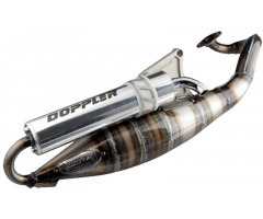 Tubo de escape Doppler S3R silenciador Alu Homologado (CE) Peugeot Ludix / Speedfight 3