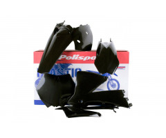 Kit de plasticos completo Polisport Negro KTM SX 125 2T / SX 525 ...