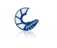 Protector de disco de freno delantero Acerbis X-Brake 2.0 Azul / Blanco KTM 85 / Husqvana 85