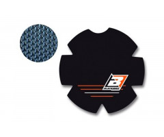 Kit de adhesivos de tapa de embrague Blackbird Naranja / Negro KTM SX-F 450 i.e. / SX-F 250 i.e.4T ...