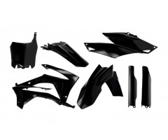 Kit de plasticos completo Acerbis (6 piezas) Negro Honda CRF 450 R 2013-2016
