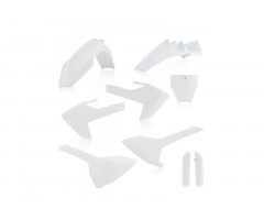 Kit de plasticos completo Acerbis (9 piezas) Blanco Husqvarna 85 TC 2018