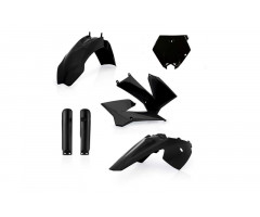 Kit de plasticos completo Acerbis (6 piezas) Negro KTM 85 SX 2006-2012