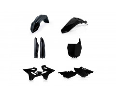 Kit de plasticos completo Acerbis (6 piezas) Negro Yamaha 125 / 250 YZ 2015-2017