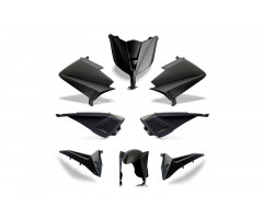 Kit de carenados BCD con led delantero / sin asideros / sin retrovisores Negro Mate Yamaha 530 T-Max 2012-2014