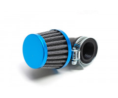 Filtro de aire Replay KN Small acodado 90 Azul Ø28/35mm