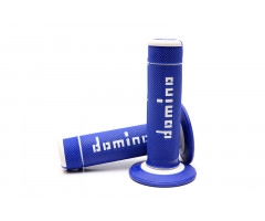 Puños Domino A020 MX 118mm Cerrado Azul / Blanco