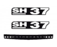 Pegatinas de maleta Shad para SH37