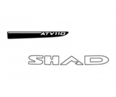 Pegatinas de maleta Shad para SHATV110