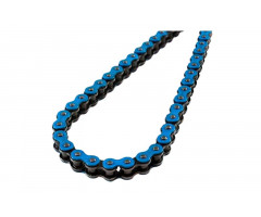 Cadena Doppler Reforzados 420 134 eslabones Azul