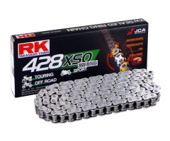 Cadena RK X-Ring 428XSO/120 abierta con enganche de clip