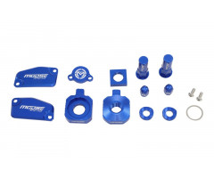 Kit de accesorios Moose Racing aluminio CNC Azul (M57-5018L)
