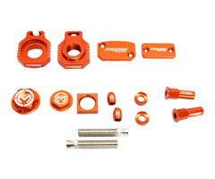 Kit de accesorios Moose Racing aluminio CNC Naranja KTM SX 125 / EXC 450 ...