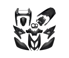 Kit de carenados Allpro 11 piezas Negro Mate Yamaha Aerox antes del 2013