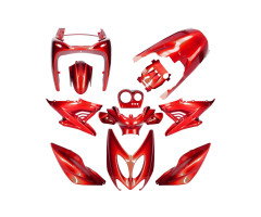 Kit de carenados Allpro 11 piezas Rojo Yamaha Aerox antes del 2013