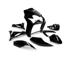 Kit de carenados Allpro 9 piezas Negro Yamaha Jog