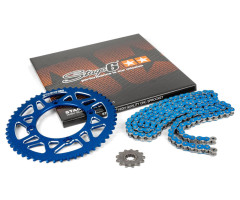 Kit de cadena Stage6 CNC paso 420 13x53 Azul Beta RR
