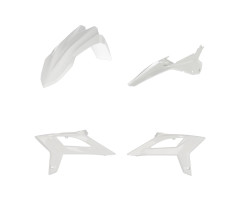 Kit de plasticos completo Acerbis (4 piezas) Blanco Beta RR 2T 125 2020-2022