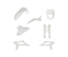 Kit de plasticos completo Acerbis (8 piezas) Blanco Beta RR 2T 125 2020-2022