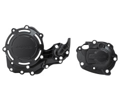 Kit de protecciones de carter motor Acerbis X-Power Negro Yamaha YZ 450 F-FX 2018-2022 / Fantic XEF 450 2021-2023