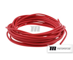Cable electrico Motoforce D.1,25mm 5 metros Roja