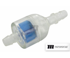 Filtro de gasolina Motoforce FastFlox D.7mm Azul