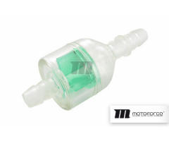 Filtro de gasolina Motoforce FastFlox D.7mm Verde