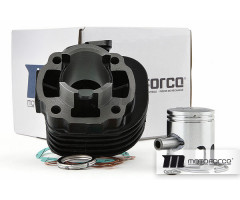 Kit cilindro Motoforce Black Hierro 50cc Minarelli Horizontal AC