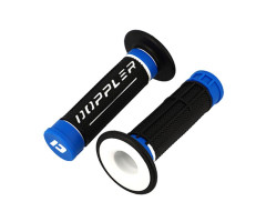 Puños Doppler Grip 3D Negro / Blanco / Azul