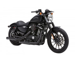 Protector de colector de escape Cobra Negro Harley Davidson XL 1200 X / XL 1200 C ...