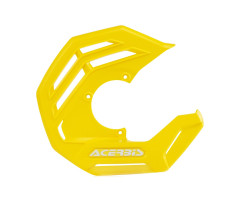 Protector de disco de freno delantero Acerbis X-Future Amarillo