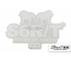 Pegatina Stage6 R/T Breed of Speed Blanco