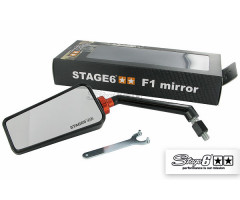 Retrovisor izquierdo Stage6 F1 M8 Negro