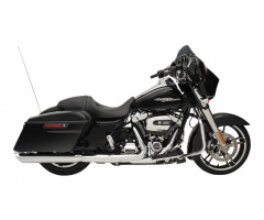 Silenciador de escape Drag Specialties Slip-On 4" Cromado Harley Davidson FLHR 1745 / FLHXS 1745 ...