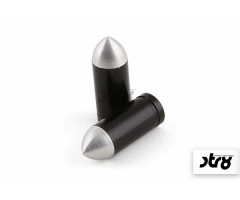 Tapónes de válvula STR8 Bullets Negro