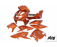 Kit de carenados STR8 11 piezas Naranja Metal Yamaha Aerox