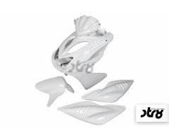 Kit de carenados STR8 7 piezas Blanco Yamaha Aerox