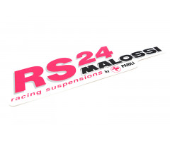 Pegatina Malossi RS 24 racing suspensions