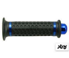 Puños STR8 Dôme Negro / Azul con punta redonda