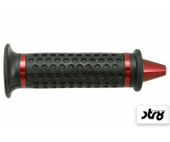 Puños STR8 Dôme Negro / Rojo con punta conica