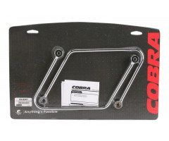 Soporte de maleta lateral Cobra Cromado Yamaha XVS 650 A V Star Classic 1998-2010 / Yamaha XVS 650 AT V Star Silverado 2003-2010