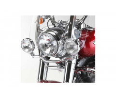 Soporte de faro Fehling Cromado Harley Davidson FLD 1690 2012-2014
