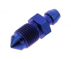 Tornillo de purgado pinza de freno Pro Bolt M10X1.00mm Titanio Azul