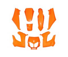 Kit de carenados Replay Naranja Brillante Derbi Senda hasta 2010