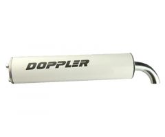Silenciador de escape Doppler S3R Blanco