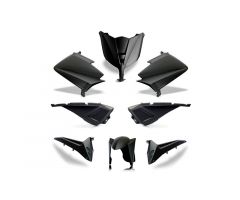 Kit de carenados BCD con led delantero / con asideros / sin retrovisores Negro Mate Yamaha 530 T-Max 2012-2014